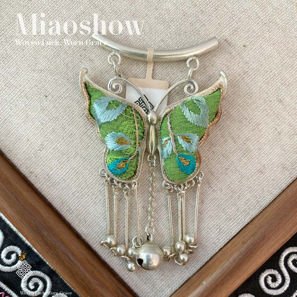 utterfly Rebirth | Miao Embroidery Necklace