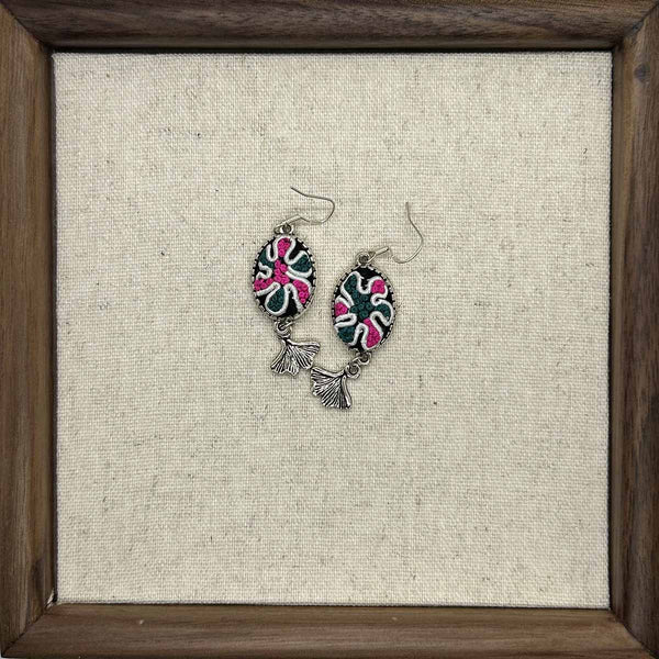 Miao Intangible Cultural Heritage - Miao Embroidery Earrings