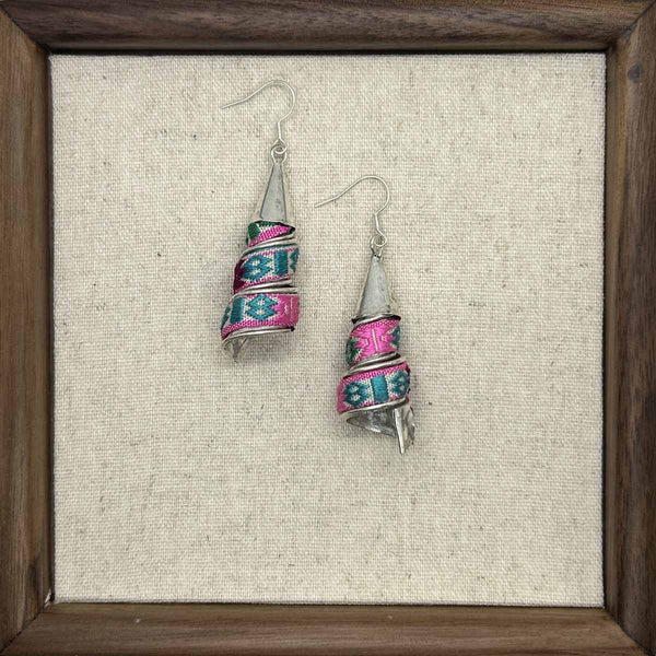 Miao Intangible Cultural Heritage - Miao Embroidery Earrings