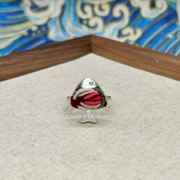 Miao embroidery ring